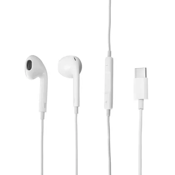 Наушники вкладыши, микрофон, разъем Type-C