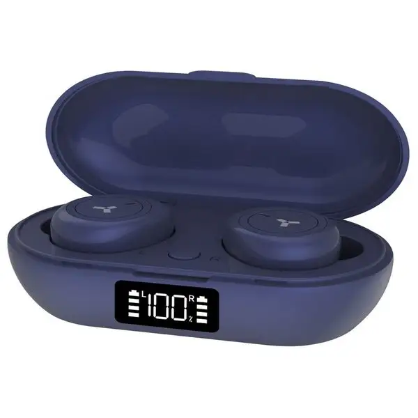 Наушники беспроводные TWS, 40/300 мАч, дисплей