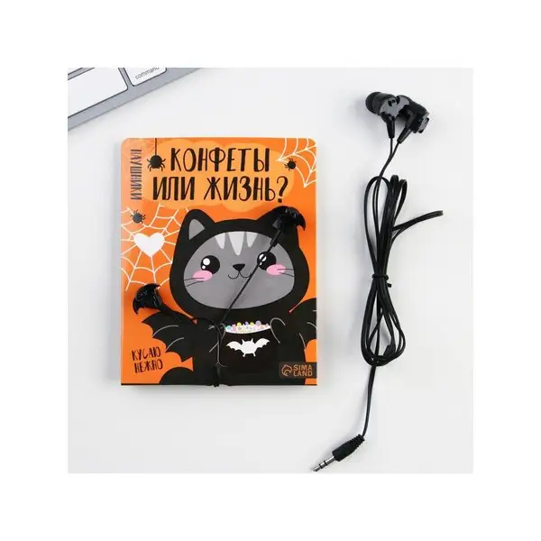 Наушники вакуумные хэллоуин