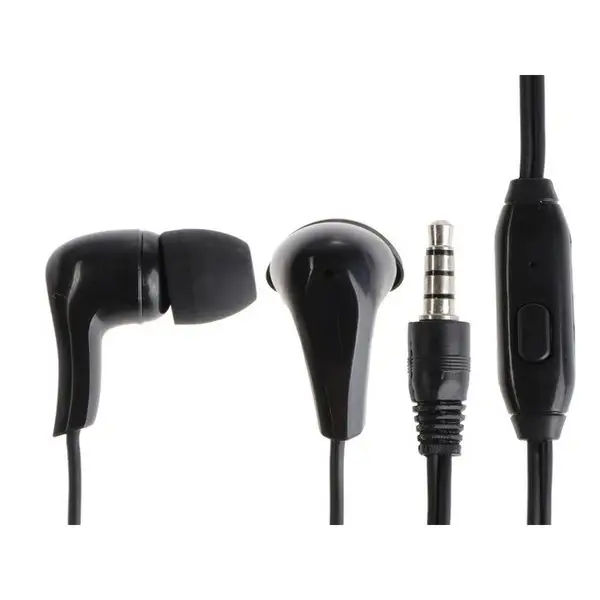 Наушники вакуумные 16 Ом, 3.5 мм, 1.2 м