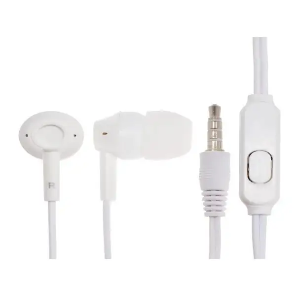 Наушники проводные, вакуумные 3.5мм, 1.2 м