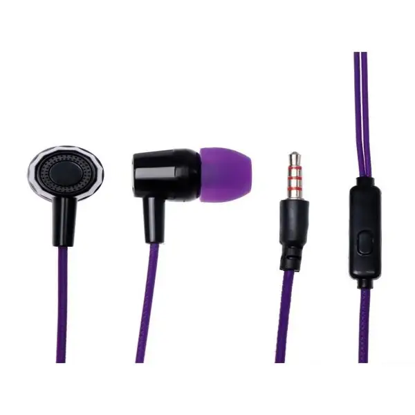 Наушники проводные, вакуумные, Jack 3.5 мм, 1 м